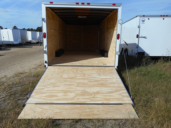 8.5x24 Diamond Cargo Tandem Axle Trailer 1 8.5x24 Enclosed Trailer