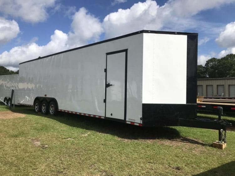 8.5x34 Diamond Cargo Triple Axle Trailer 1 8.5x34 Enclosed Trailer